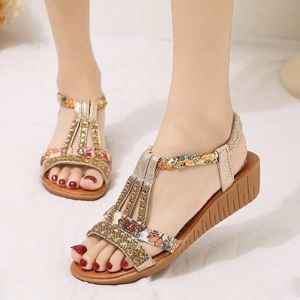 Women’s New Summer Rhinestone Sandals