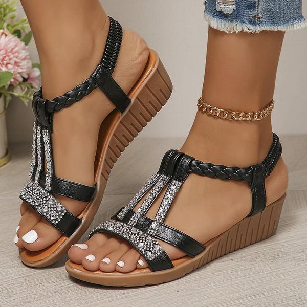 Women’s New Summer Rhinestone Sandals