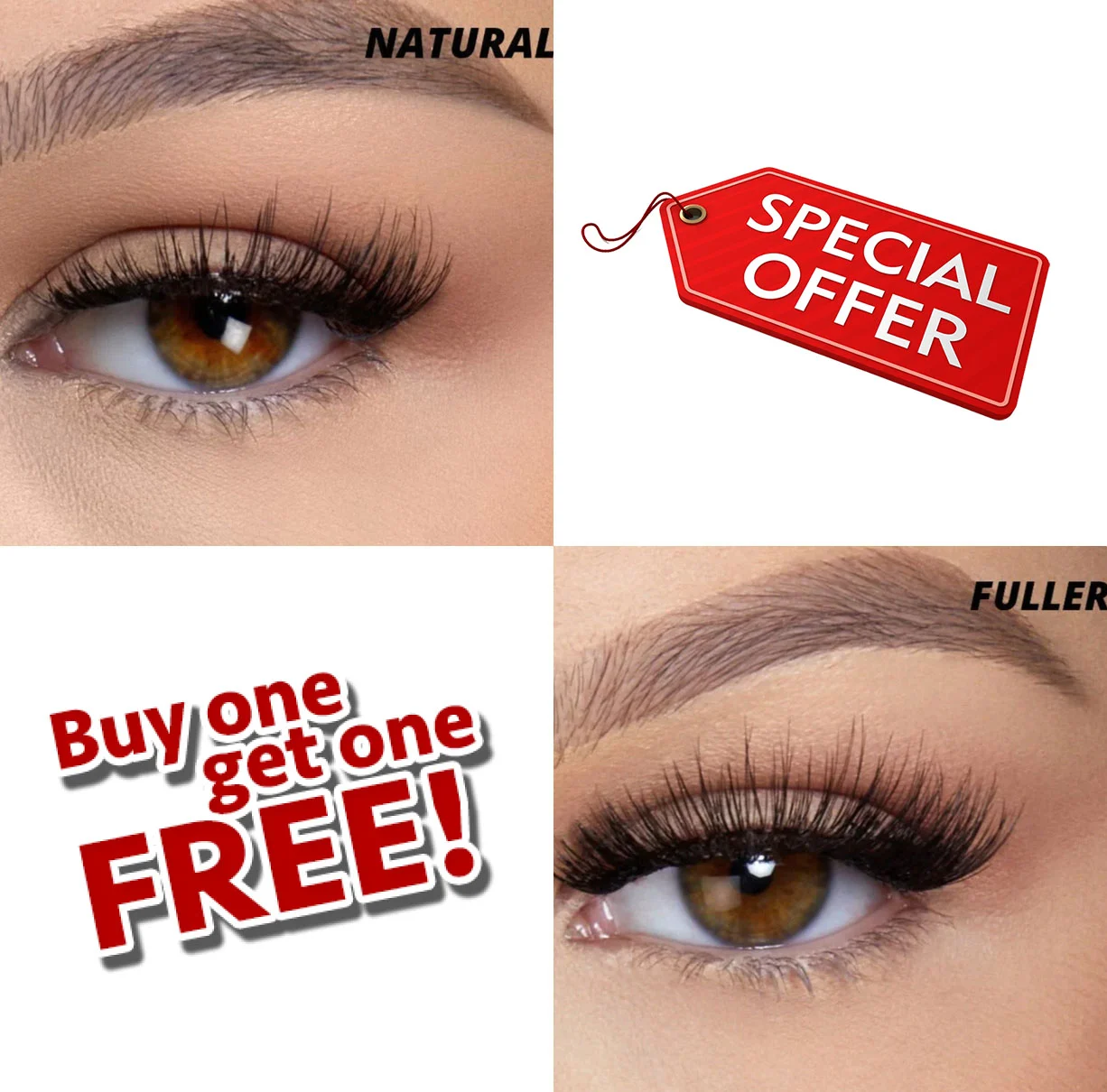 Buy 1 Get 1 Free – Reusable Magnetic Eyelashes