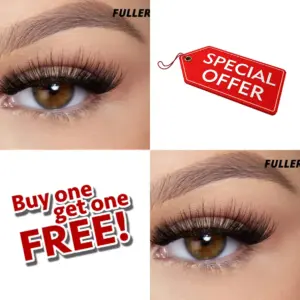 Buy 1 Get 1 Free – Reusable Magnetic Eyelashes