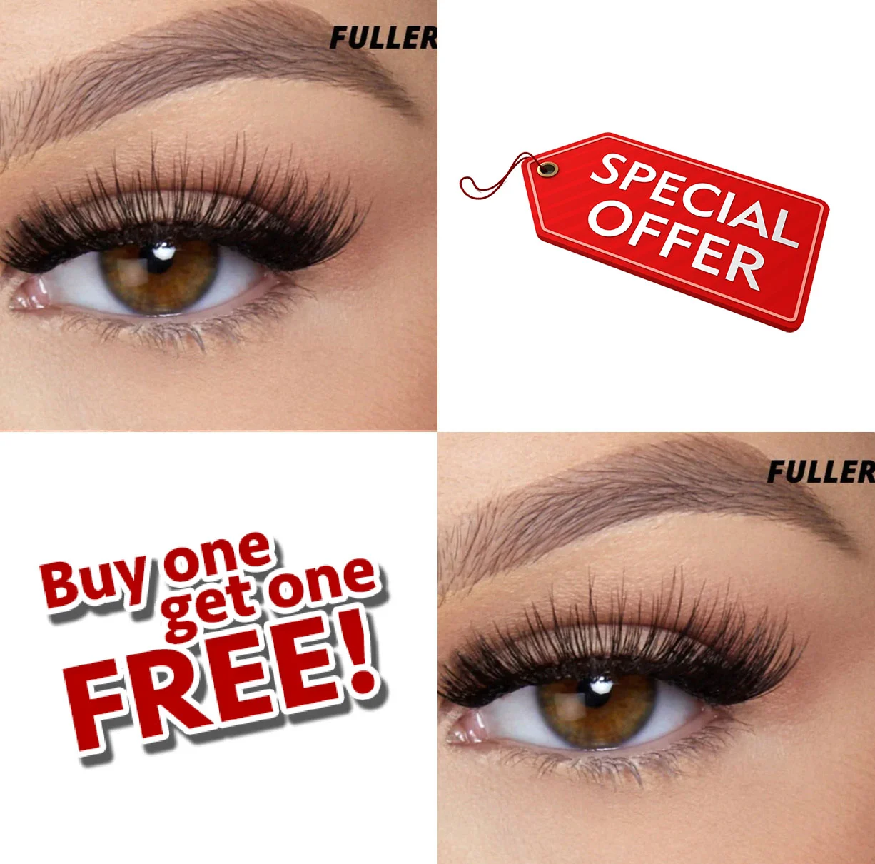 Buy 1 Get 1 Free – Reusable Magnetic Eyelashes