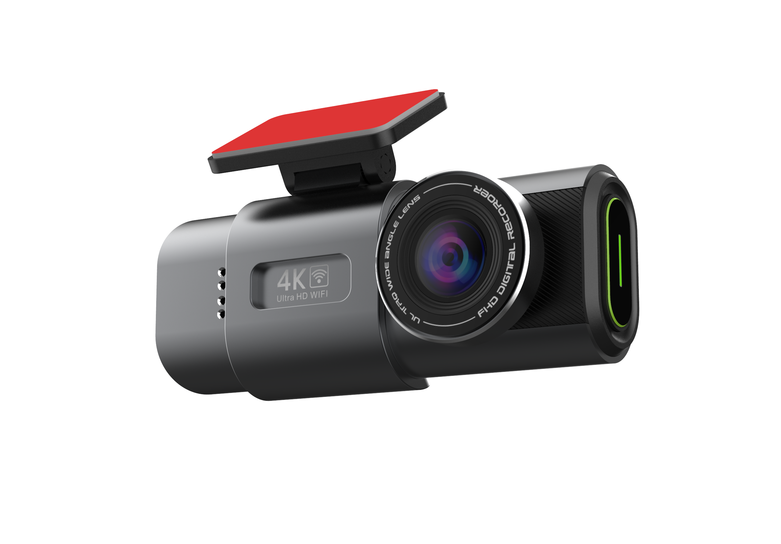 eCam Dual 4K Front Rear GPS Dash Cam WiFi And SD