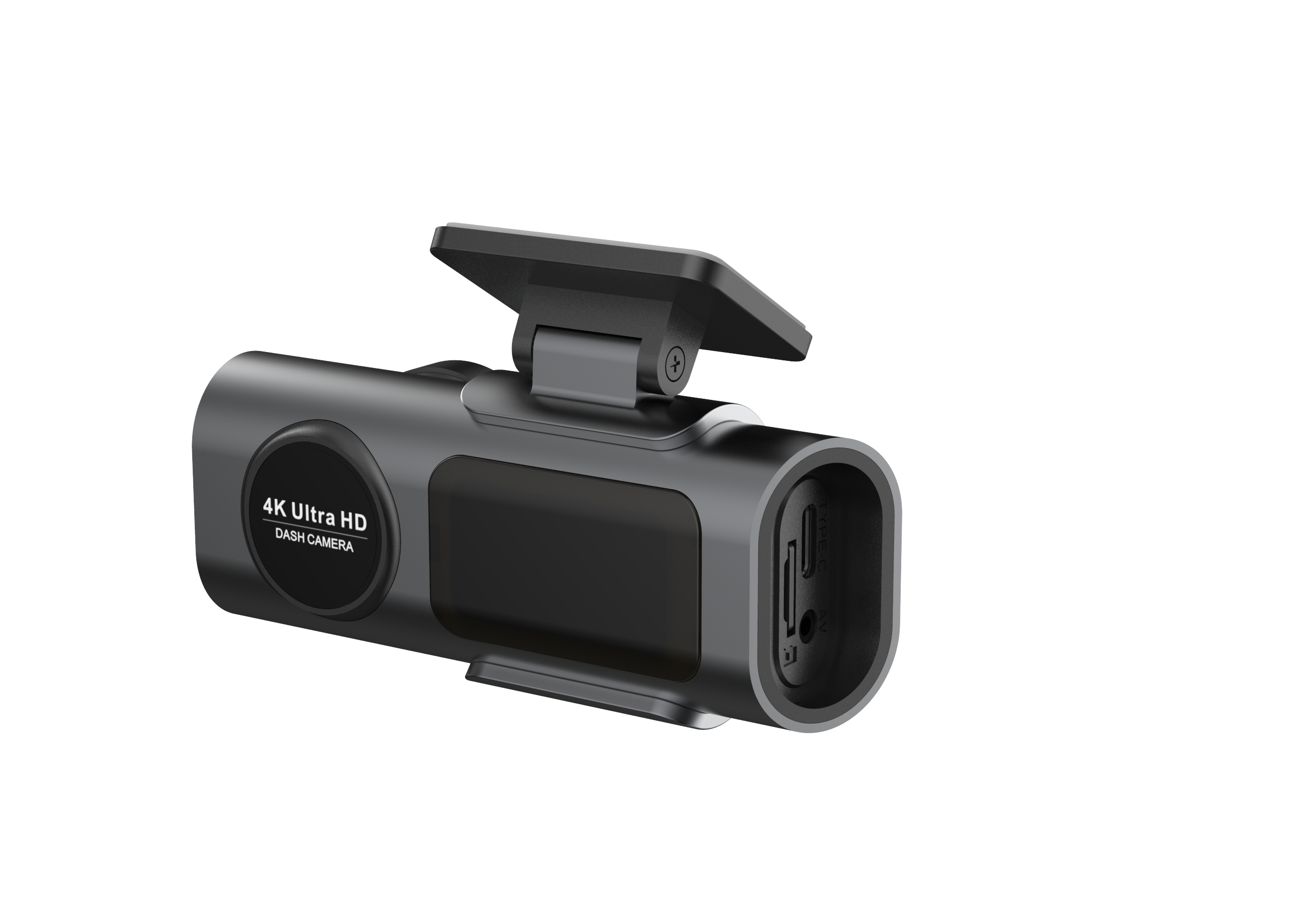 eCam Dual 4K Front Rear GPS Dash Cam WiFi And SD