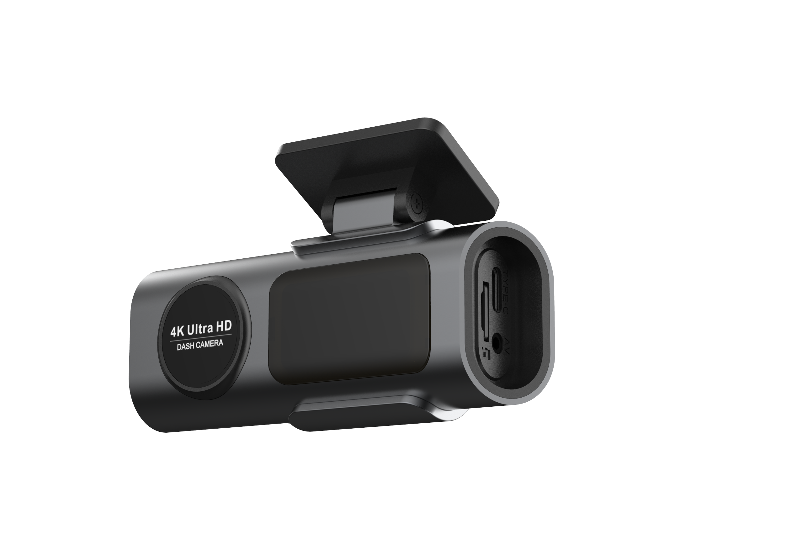 eCam Dual 4K Front Rear GPS Dash Cam WiFi And SD