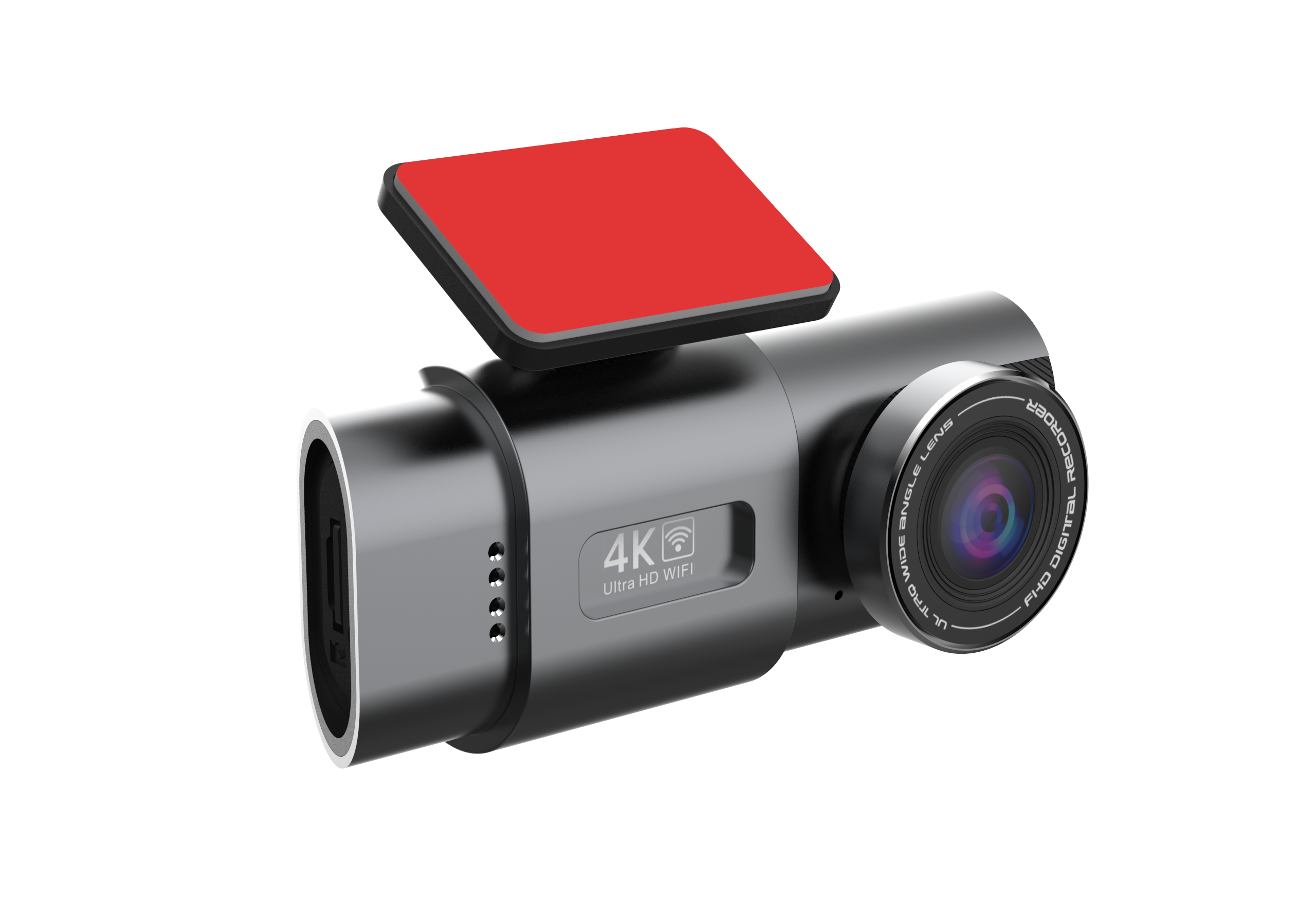 eCam Dual 4K Front Rear GPS Dash Cam WiFi And SD