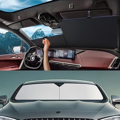 Last Day 49% OFF – Automatic retractable car sunshade