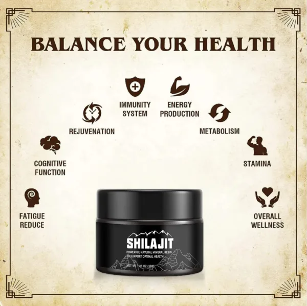 Pure Organic Shilajit Resin