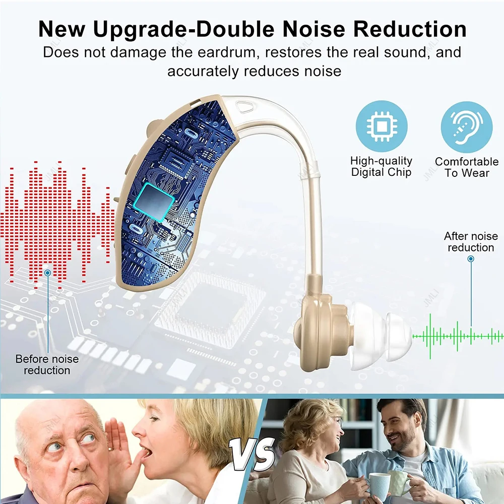 Rechargeable Digital BTEHearing aids