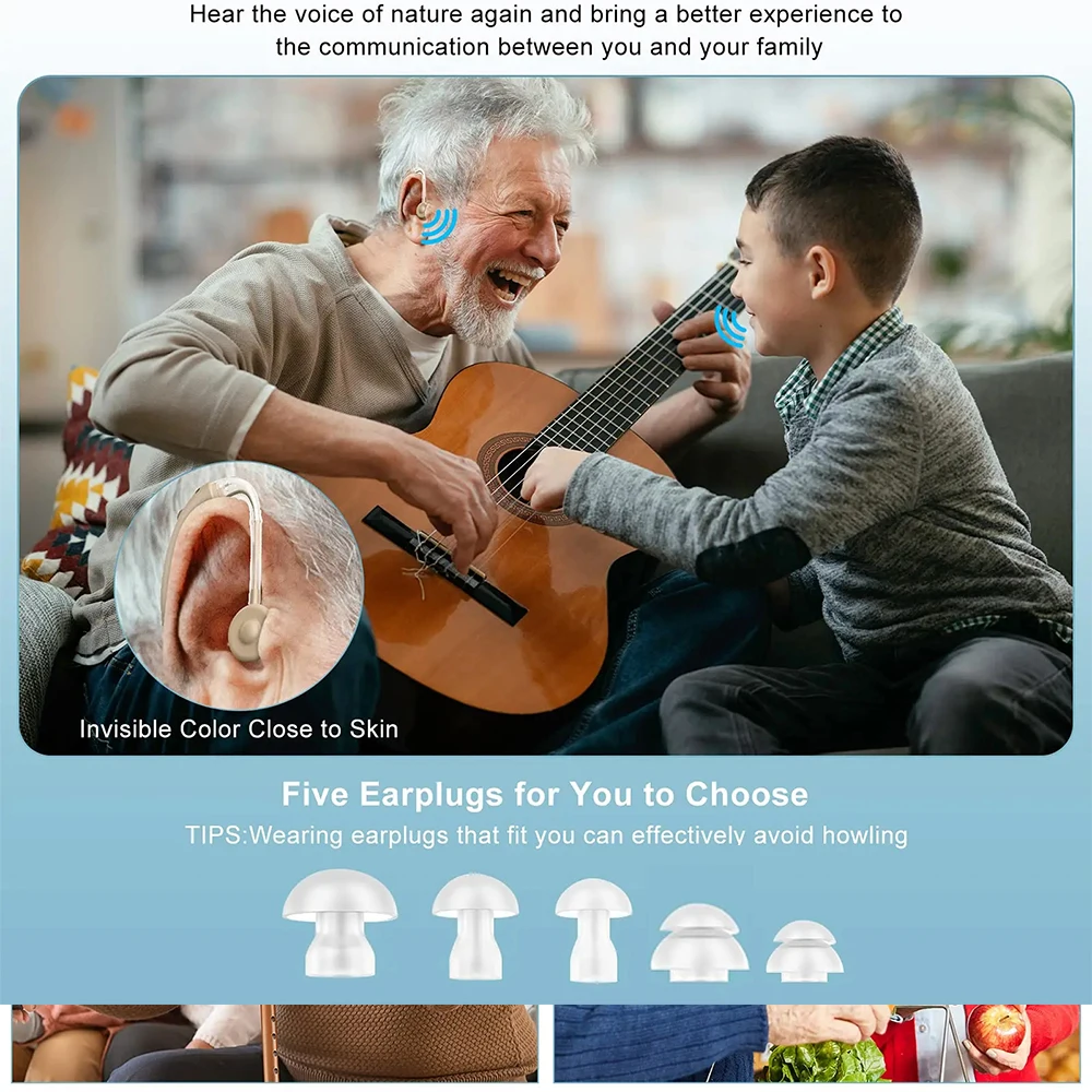 Rechargeable Digital BTEHearing aids