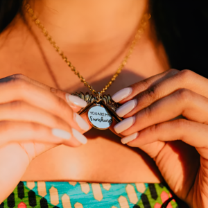 Sunflower Pendant Necklace