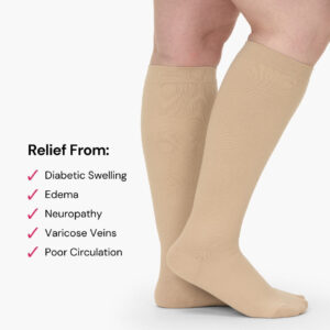 Advanced Wide Compression Socks For Pain Relief