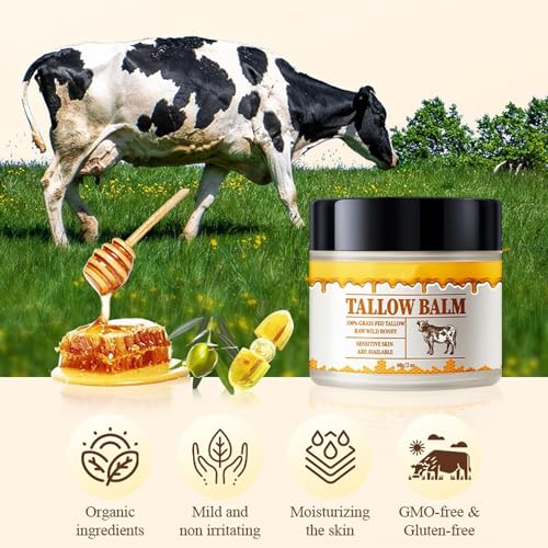 Nature’s Skincare – 100% Grassfed Tallow Balm (2oz)