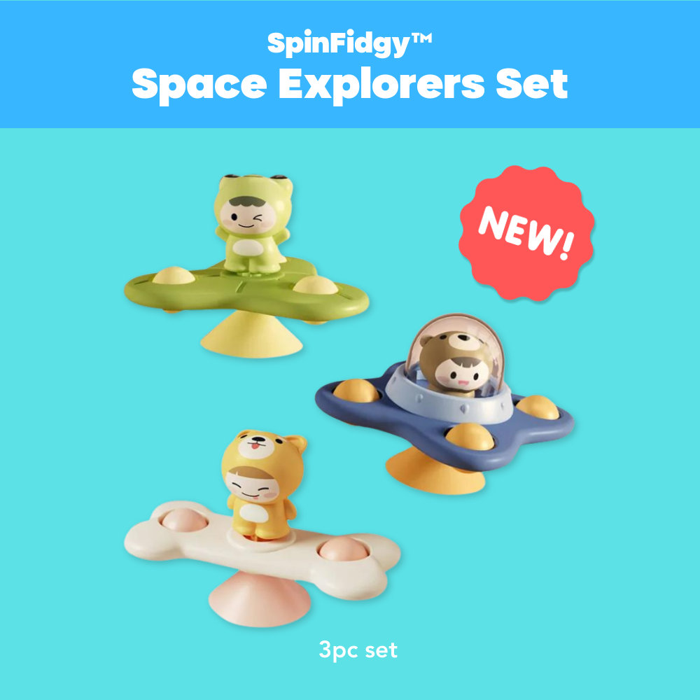 SpinFidgy – Baby Sensory Spinner Toys