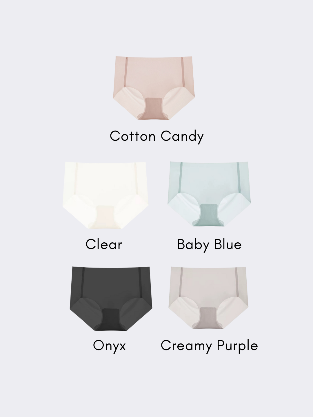 Cloud Comfort Seamless Panties Brief Kit of 5